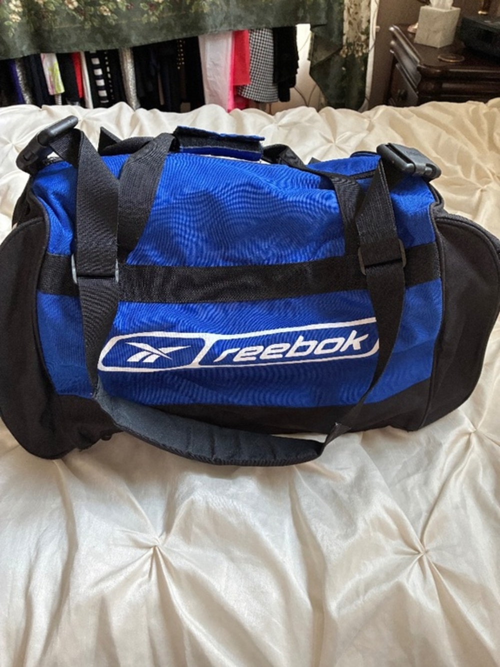 Reebok Blue/Black Sport Duffle Bag